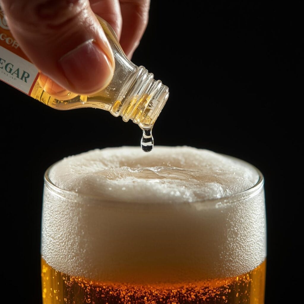 Vinäger i öl